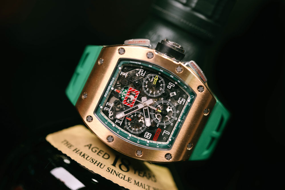 RICHARD MILLE Chronograph “Lemans” Rose Gold Limited Edition